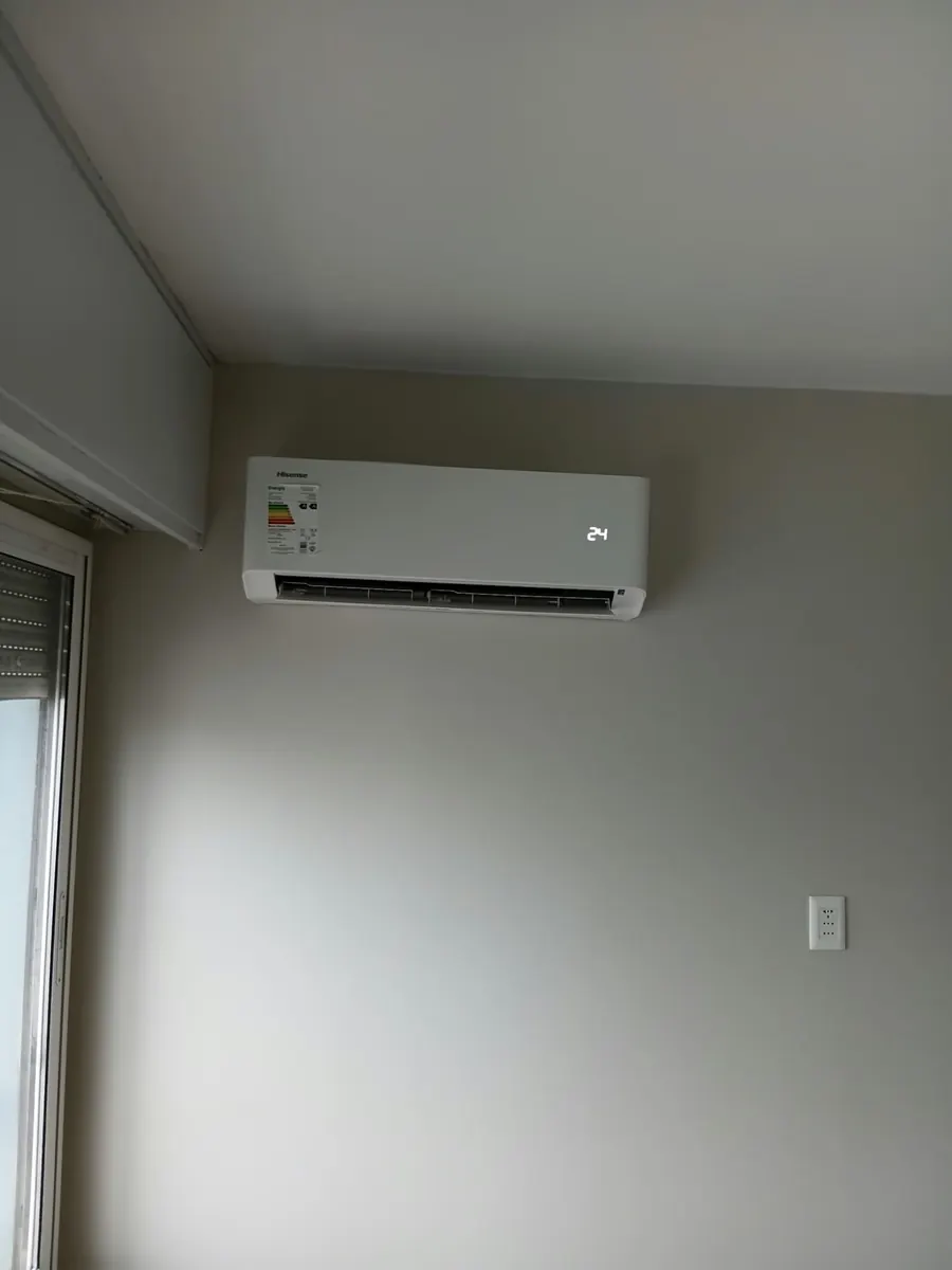 Instalación de aire acondicionado split
